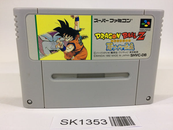 SK1353 Dragon Ball Z Super Saiya Densetsu SNES Super Famicom Japan