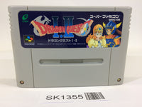 SK1355 Dragon Quest 1 & 2 SNES Super Famicom Japan