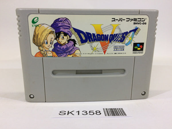 SK1358 Dragon Quest V 5 SNES Super Famicom Japan