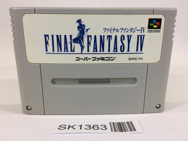 SK1363 Final Fantasy IV 4 SNES Super Famicom Japan