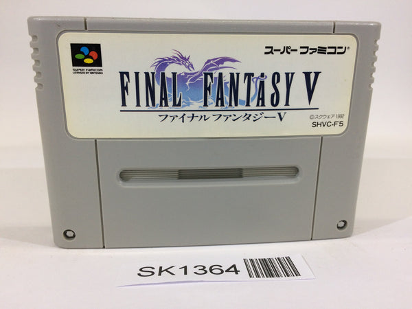 SK1364 Final Fantasy 5 V SNES Super Famicom Japan