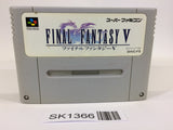 SK1366 Final Fantasy 5 V SNES Super Famicom Japan