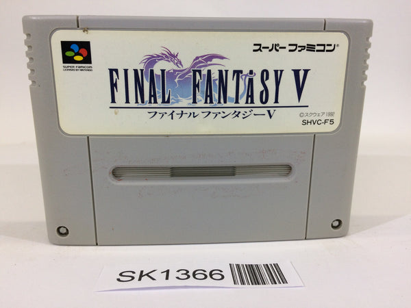 SK1366 Final Fantasy 5 V SNES Super Famicom Japan