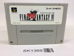 SK1369 Final Fantasy VI 6 SNES Super Famicom Japan