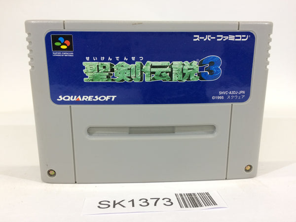 SK1373 Seiken Densetsu 3 Secret of Mana SNES Super Famicom Japan