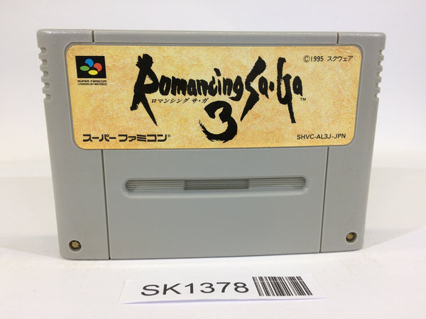 SK1378 Romancing Sa Ga 3 SNES Super Famicom Japan
