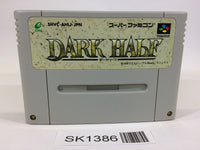 SK1386 Dark Half SNES Super Famicom Japan