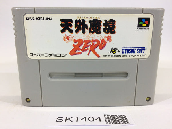 SK1404 Far East Of Eden Tengai Makyou Zero SNES Super Famicom Japan