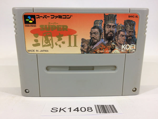 SK1408 Super Sangokushi II 2 SNES Super Famicom Japan