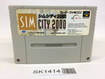 SK1414 Sim City 2000 SNES Super Famicom Japan