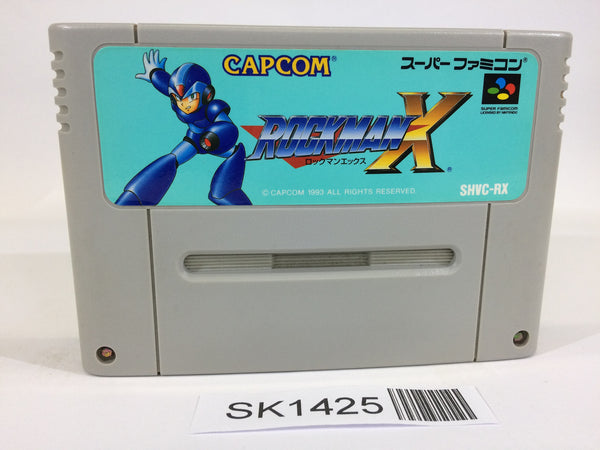 SK1425 Rockman X Megaman SNES Super Famicom Japan