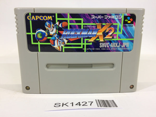 SK1427 Rockman X2 Megaman SNES Super Famicom Japan