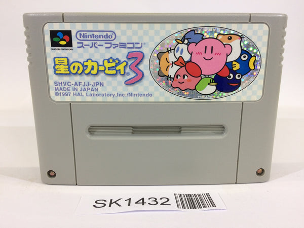 SK1432 Kirby 3 Kirby's Dream Land 3 SNES Super Famicom Japan