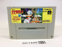SK1448 Donald in Maui Mallard in Cold Shadow SNES Super Famicom Japan