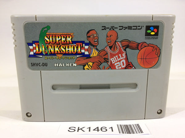 SK1461 Super Dunk Shot Basketball SNES Super Famicom Japan
