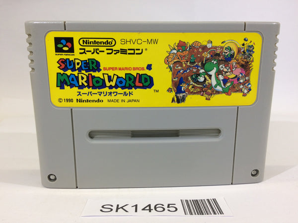 SK1465 Super Mario World SNES Super Famicom Japan