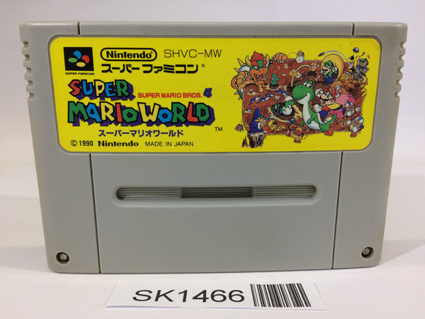 SK1466 Super Mario World SNES Super Famicom Japan