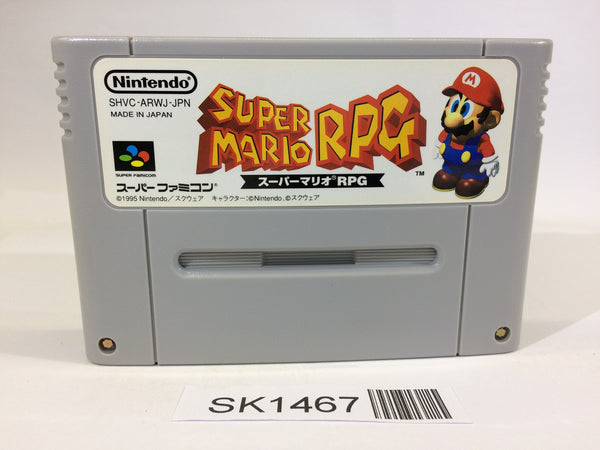 SK1467 Super Mario RPG Legend of the Seven Stars SNES Super Famicom Japan