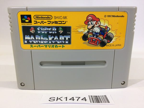 SK1474 Super Mario Kart SNES Super Famicom Japan