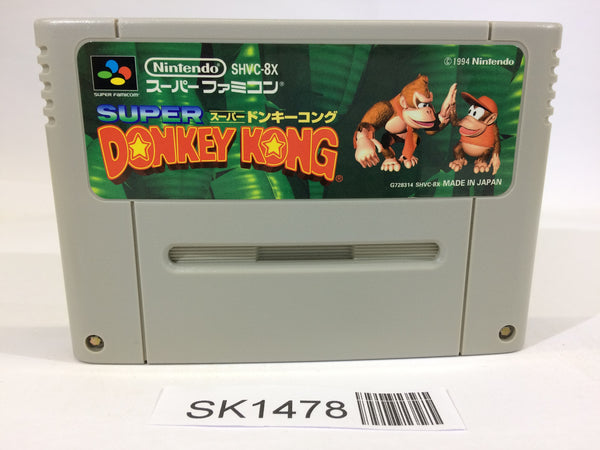 SK1478 Super Donkey Kong Country SNES Super Famicom Japan