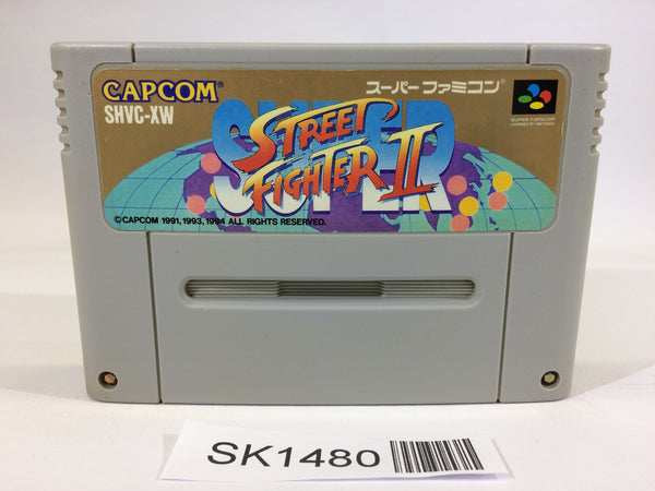 SK1480 Super Street Fighter II 2 SNES Super Famicom Japan
