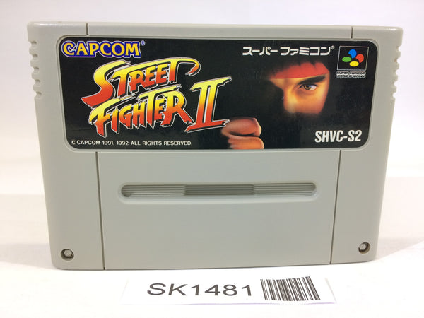 SK1481 Street Fighter II 2 SNES Super Famicom Japan