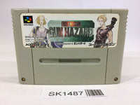 SK1487 Front Mission Series Gun Hazard SNES Super Famicom Japan