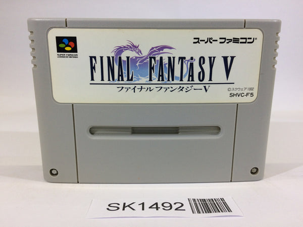 SK1492 Final Fantasy 5 V SNES Super Famicom Japan