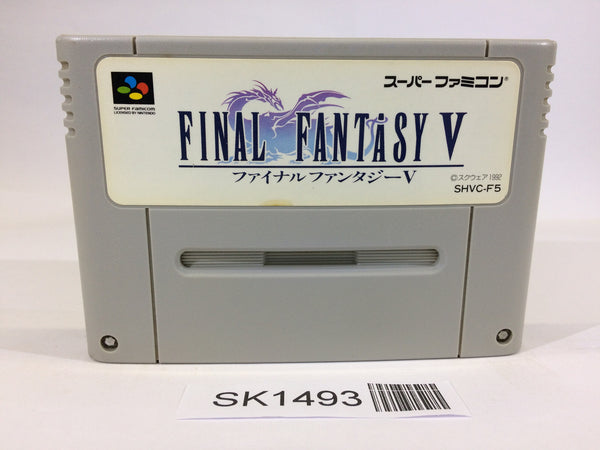 SK1493 Final Fantasy 5 V SNES Super Famicom Japan