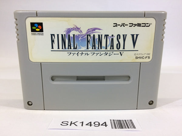 SK1494 Final Fantasy 5 V SNES Super Famicom Japan