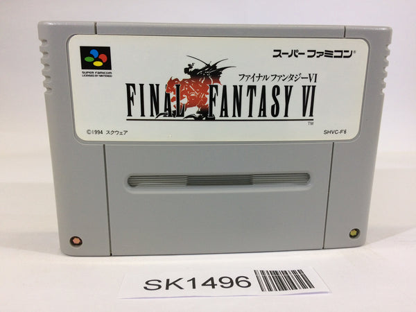SK1496 Final Fantasy VI 6 SNES Super Famicom Japan
