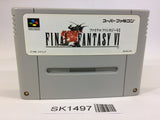 SK1497 Final Fantasy VI 6 SNES Super Famicom Japan