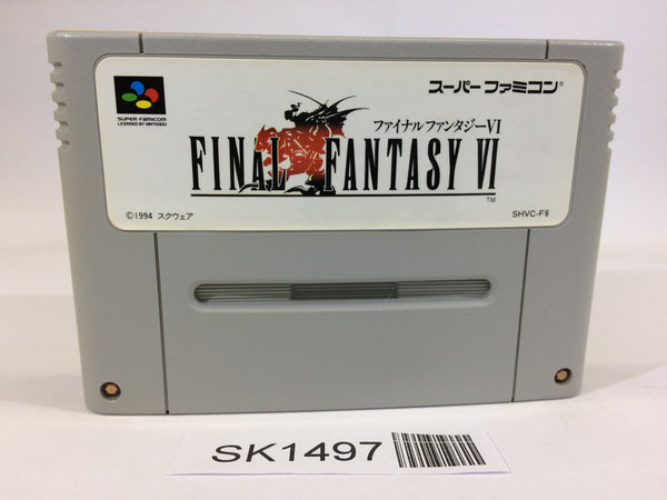 SK1497 Final Fantasy VI 6 SNES Super Famicom Japan
