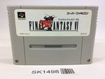 SK1498 Final Fantasy VI 6 SNES Super Famicom Japan