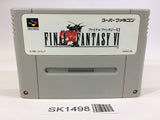 SK1498 Final Fantasy VI 6 SNES Super Famicom Japan