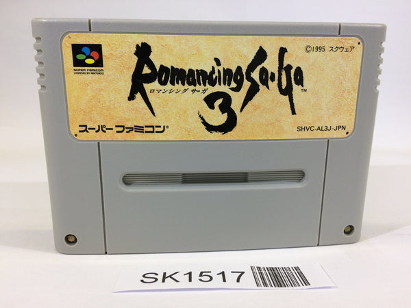 SK1517 Romancing Sa Ga 3 SNES Super Famicom Japan
