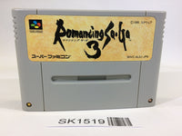 SK1519 Romancing Sa Ga 3 SNES Super Famicom Japan