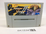 SK1534 Silva Saga II 2 The Legend of Light&Darkness SNES Super Famicom Japan