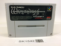 SK1542 Wizardry V 5 SNES Super Famicom Japan