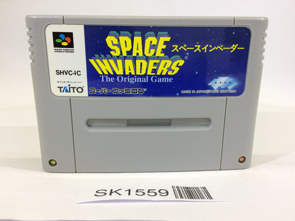 SK1559 Space Invaders The Original Game SNES Super Famicom Japan