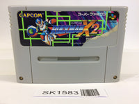 SK1583 Rockman X2 Megaman SNES Super Famicom Japan