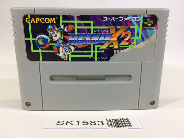 SK1583 Rockman X2 Megaman SNES Super Famicom Japan