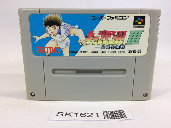 SK1621 Captain Tsubasa III 3 SNES Super Famicom Japan