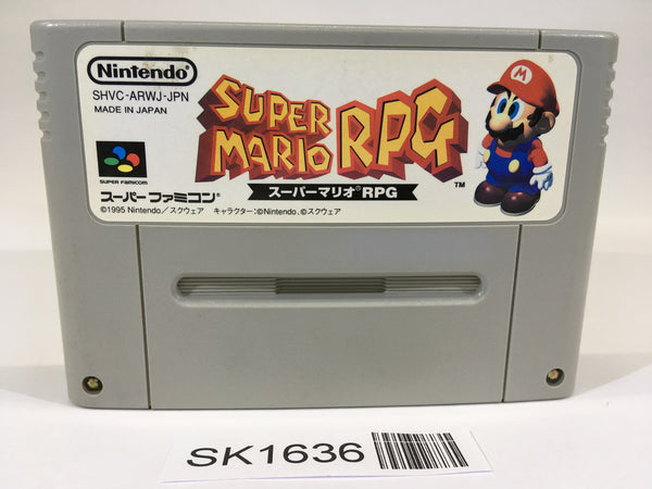 SK1636 Super Mario RPG Legend of the Seven Stars SNES Super Famicom Japan