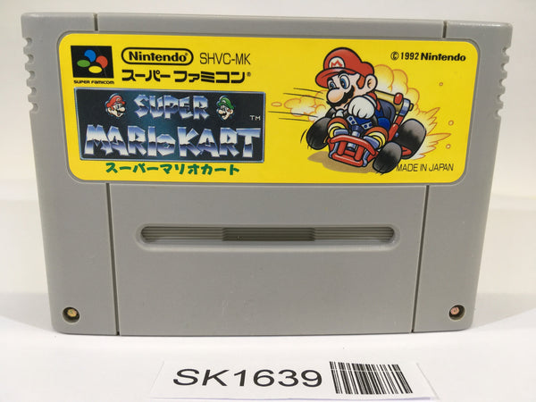 SK1639 Super Mario Kart SNES Super Famicom Japan
