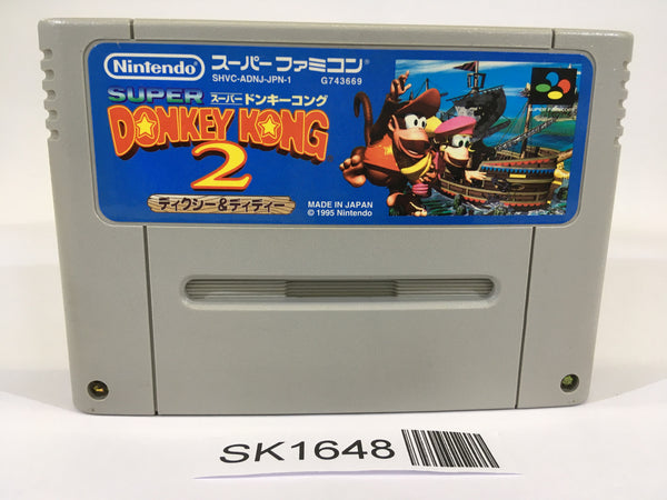 SK1648 Super Donkey Kong Country 2 SNES Super Famicom Japan