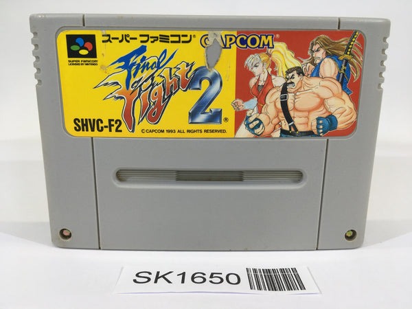 SK1650 Final Fight 2 SNES Super Famicom Japan