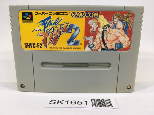 SK1651 Final Fight 2 SNES Super Famicom Japan