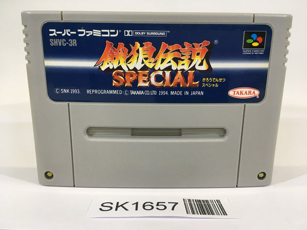 SK1657 Fatal Fury Special SNES Super Famicom Japan