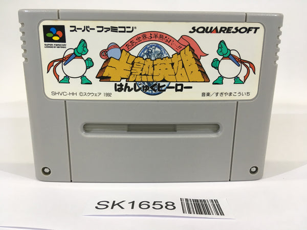 SK1658 Hanjuku Hero SNES Super Famicom Japan